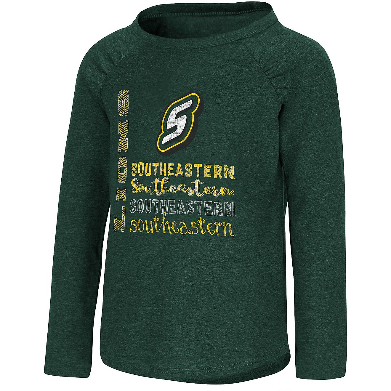 Colosseum Athletics Toddler Girls' Southeastern Louisiana University Heart Long Sleeve Graphic T-shirt                           - view number 1