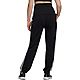 adidas Women's Maternity Essentials 3-Stripes Cotton Pants                                                                       - view number 2 image
