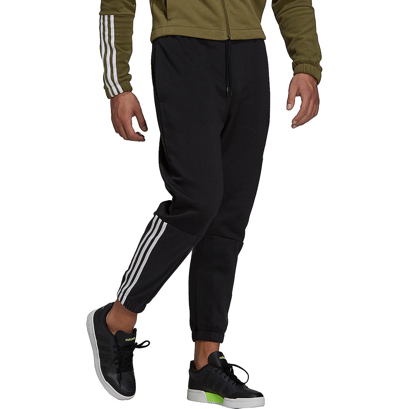 adidas Men's Q4 BLUV Polar Fleece Essentials Pants                                                                               - view number 1