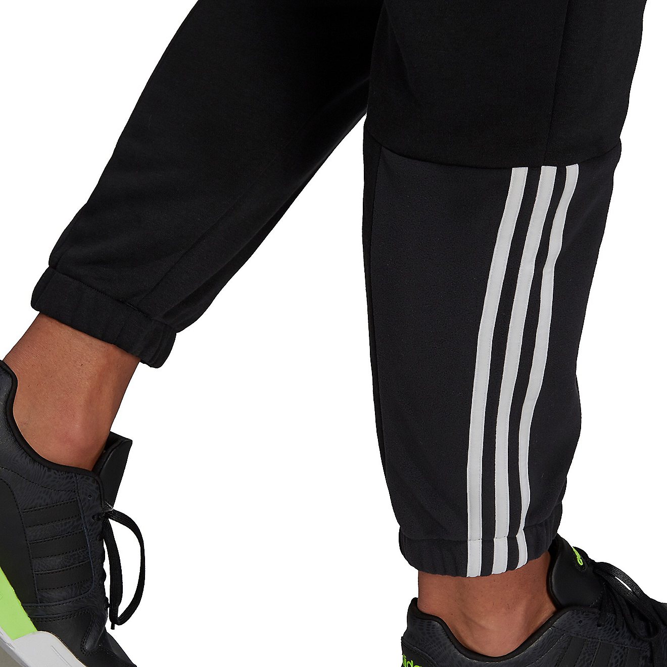 adidas Men's Q4 BLUV Polar Fleece Essentials Pants                                                                               - view number 4
