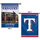 WinCraft Texas Rangers 28 in x 40 in 2-Sided Vertical Flag                                                                       - view number 1 image