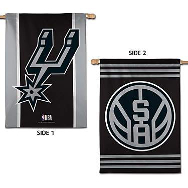 WinCraft San Antonio Spurs Vertical 2-Sided 28 in x 40 in Flag                                                                  