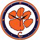 WinCraft Clemson University 12.75 in Round Wall Clock                                                                            - view number 1 image