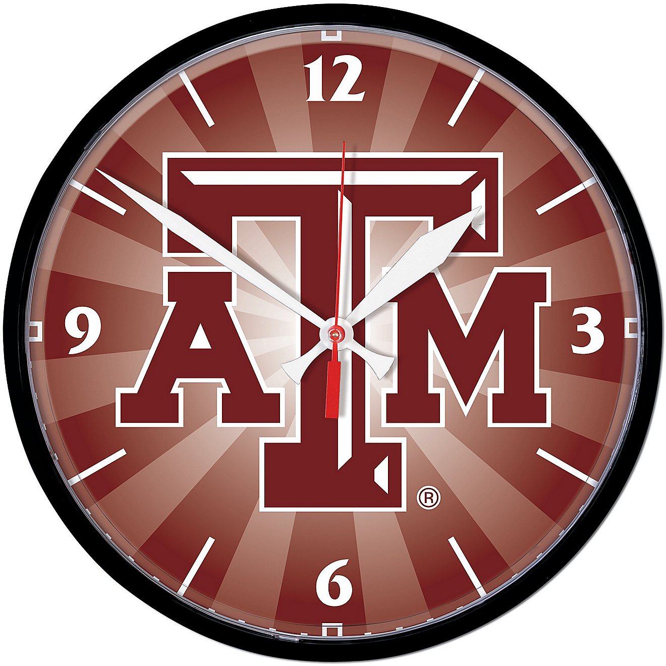 WinCraft Texas A&M University 12.75 in Round Wall Clock                                                                          - view number 1