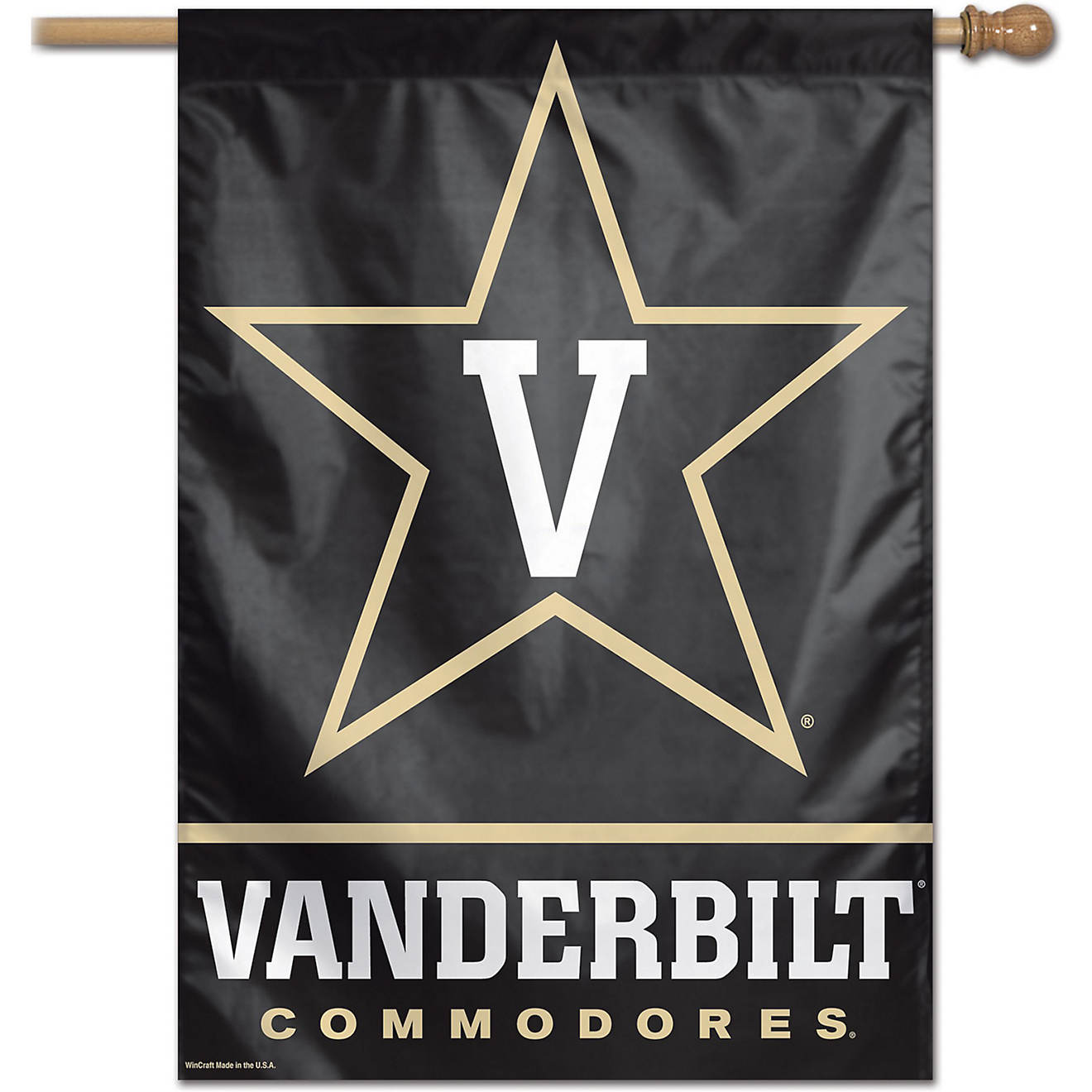 WinCraft Vanderbilt University 28 in x 40 in Vertical Flag                                                                       - view number 1