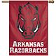 WinCraft University of Arkansas 28 in x 40 in Vertical Flag                                                                      - view number 1 image