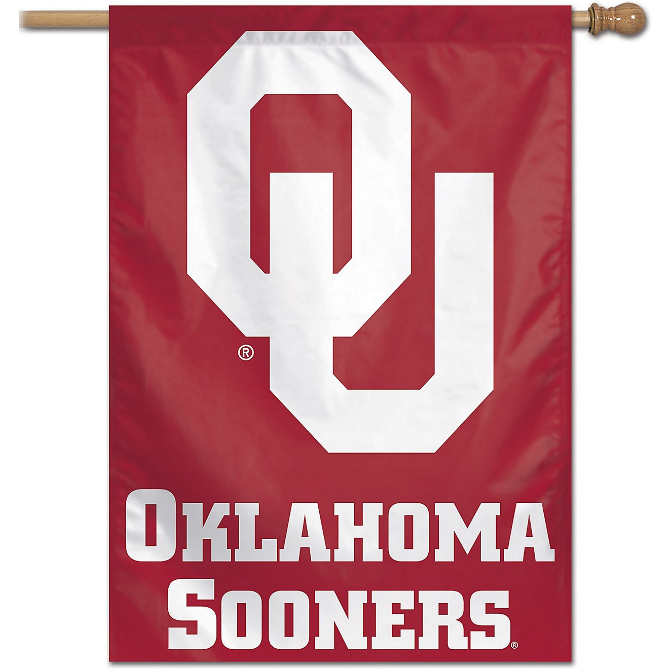 WinCraft University of Oklahoma 28 in x 40 in Vertical Flag                                                                      - view number 1