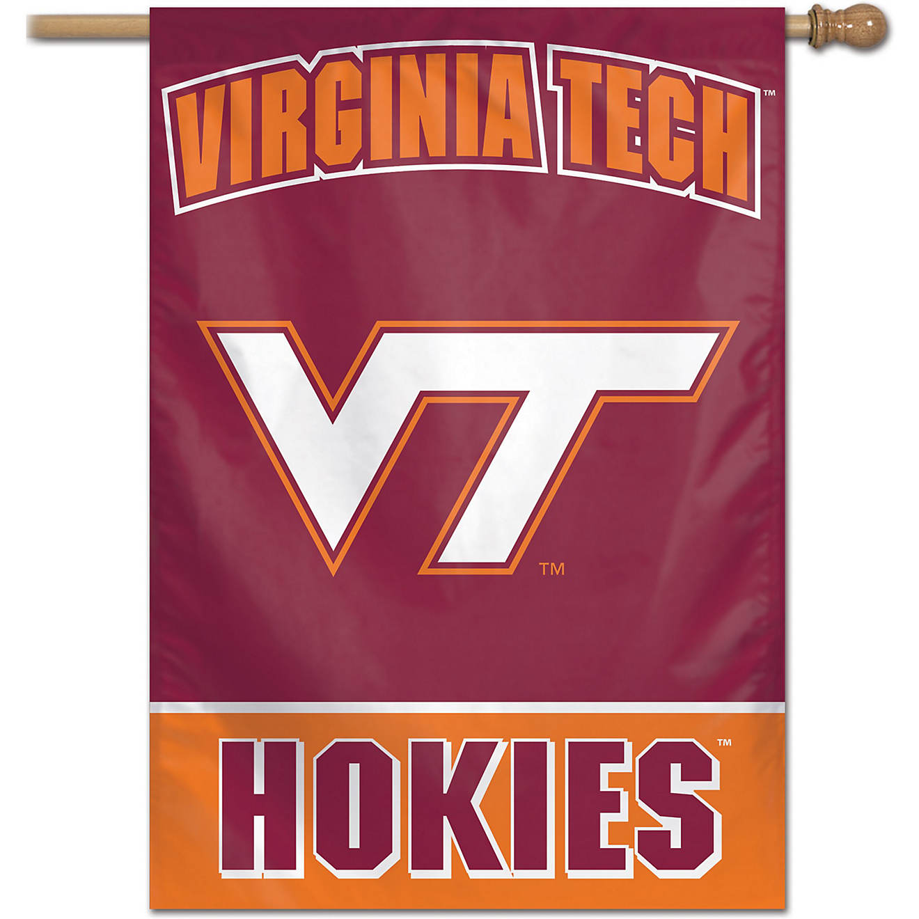 WinCraft Virginia Tech 28 in x 40 in Vertical Flag                                                                               - view number 1