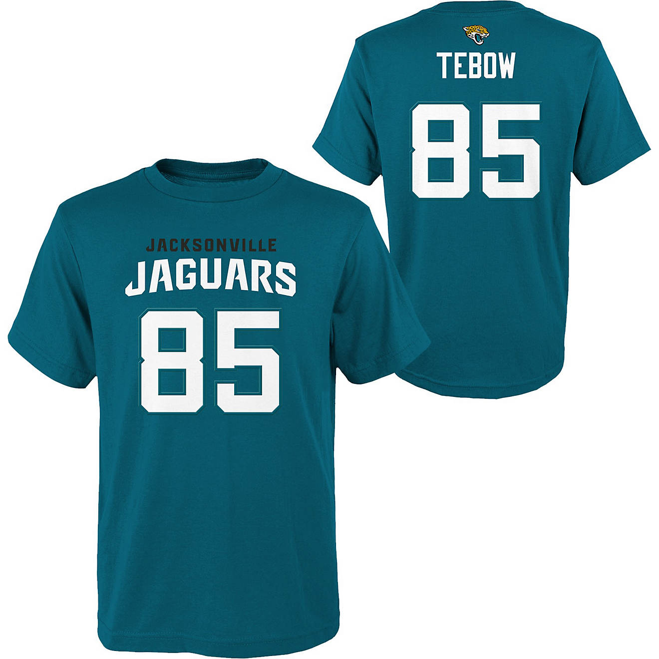 Outerstuff Boy's Jacksonville Jaguars Tebow Name and Number Graphic T-shirt                                                      - view number 1