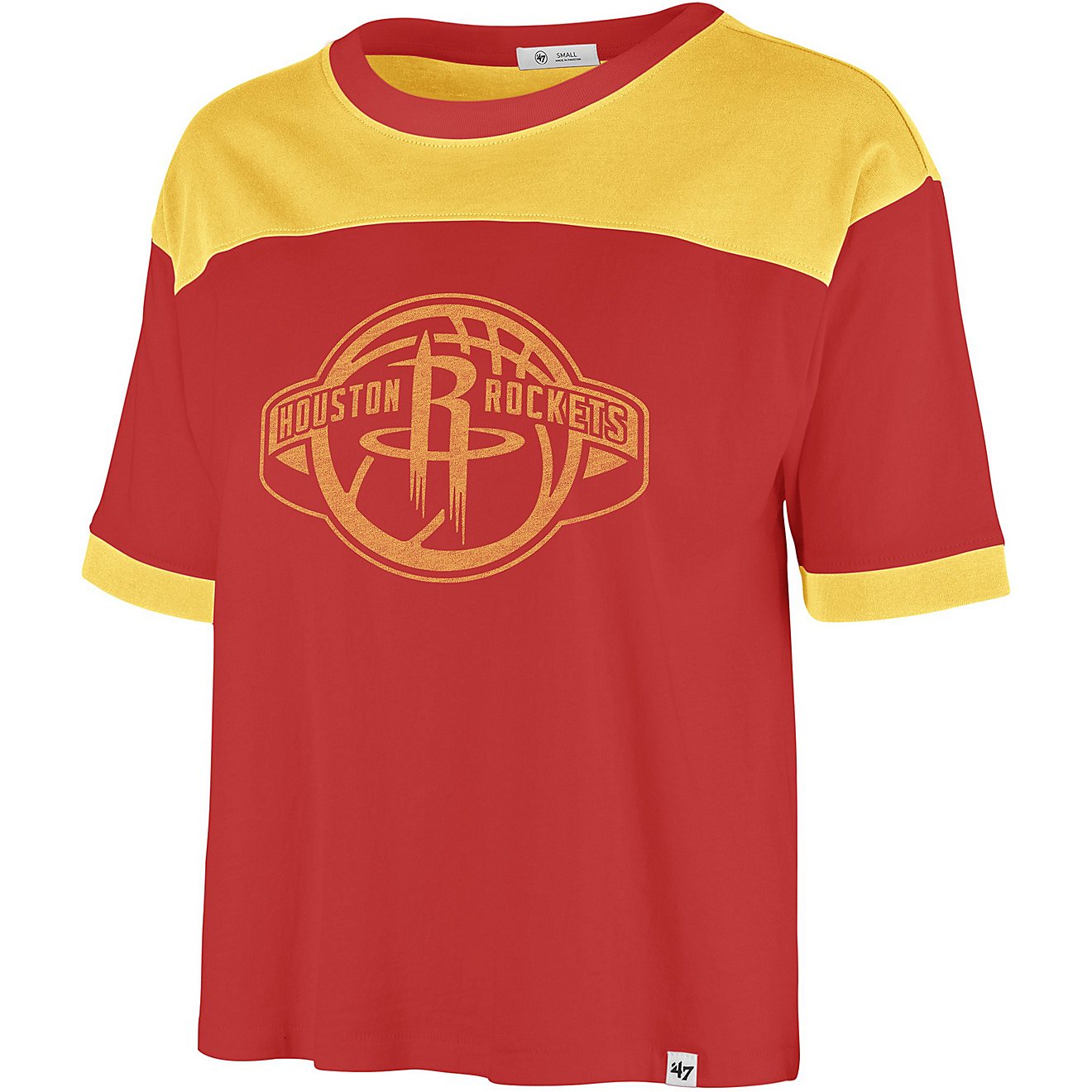 ‘47 Women’s Houston Rockets Premier Billie Short Sleeve T-shirt                                                              - view number 1