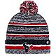 ’47 Youth Houston Texans Boondock Pom Cuff Knit Cap                                                                            - view number 1 image