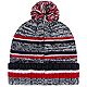 ’47 Youth Houston Texans Boondock Pom Cuff Knit Cap                                                                            - view number 2 image