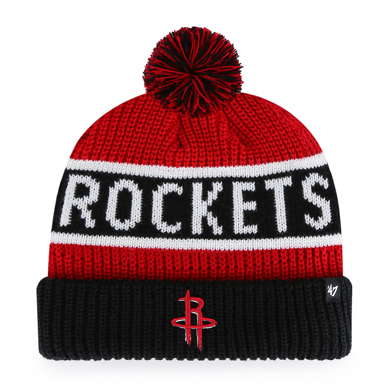’47 Houston Rockets Calgary Cuff Knit Cap                                                                                      - view number 1