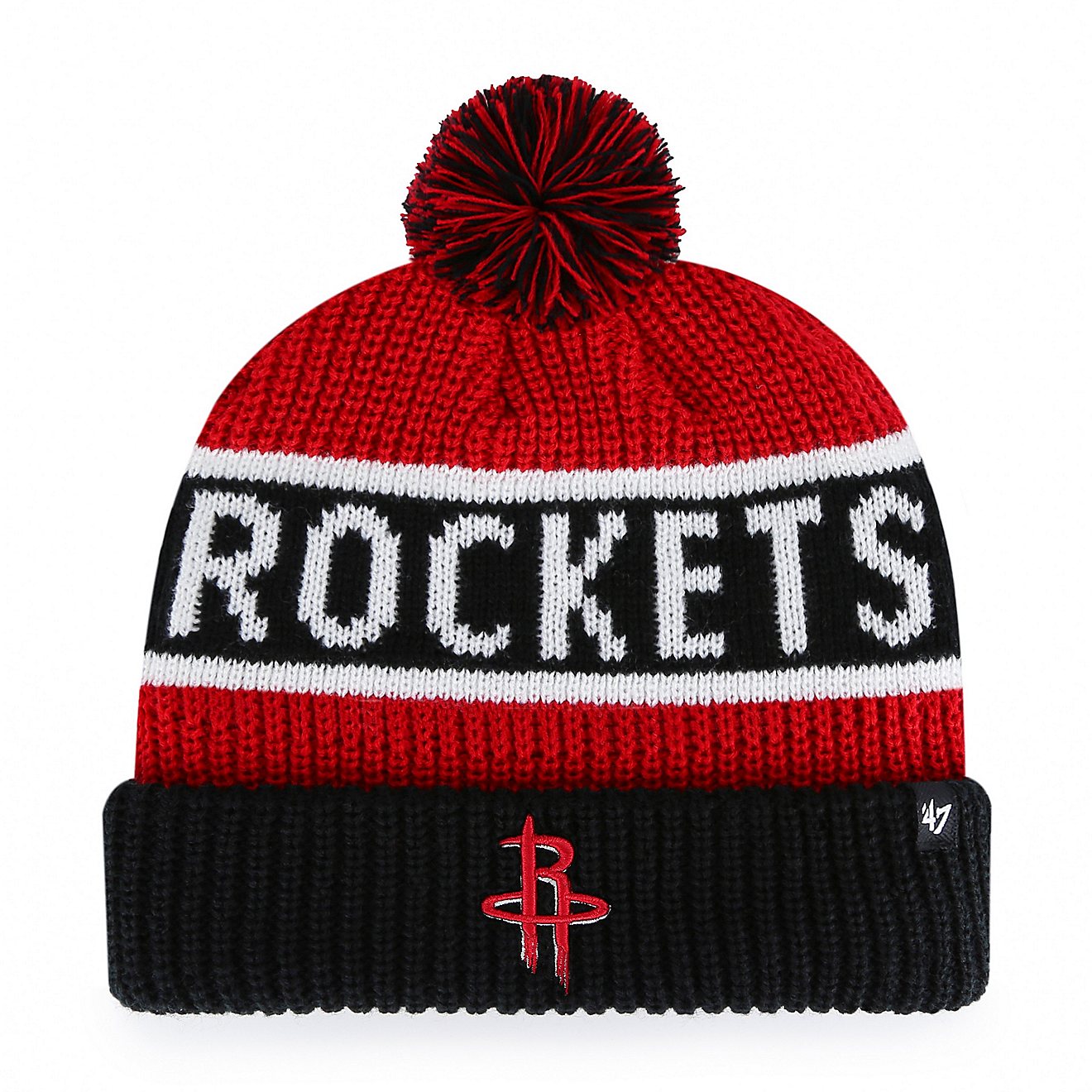 ’47 Houston Rockets Calgary Cuff Knit Cap                                                                                      - view number 1