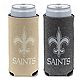 WinCraft New Orleans Saints Two Tone Heathered Slim Can Cooler                                                                   - view number 1 image