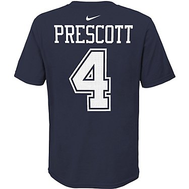 Nike Boys' Dallas Cowboys Prescott Name and Number Graphic T-shirt