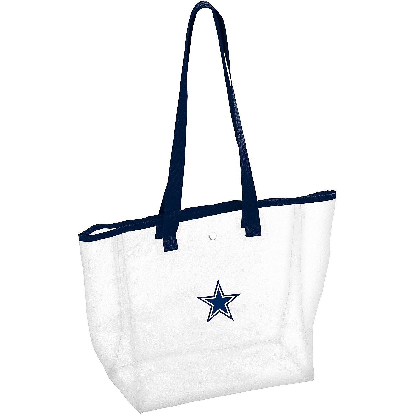 Logo Adults' Dallas Cowboys Stadium Clear Tote                                                                                   - view number 1
