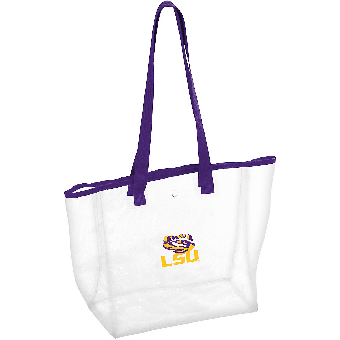Logo Adults' Louisiana State University Stadium Clear Tote                                                                       - view number 1