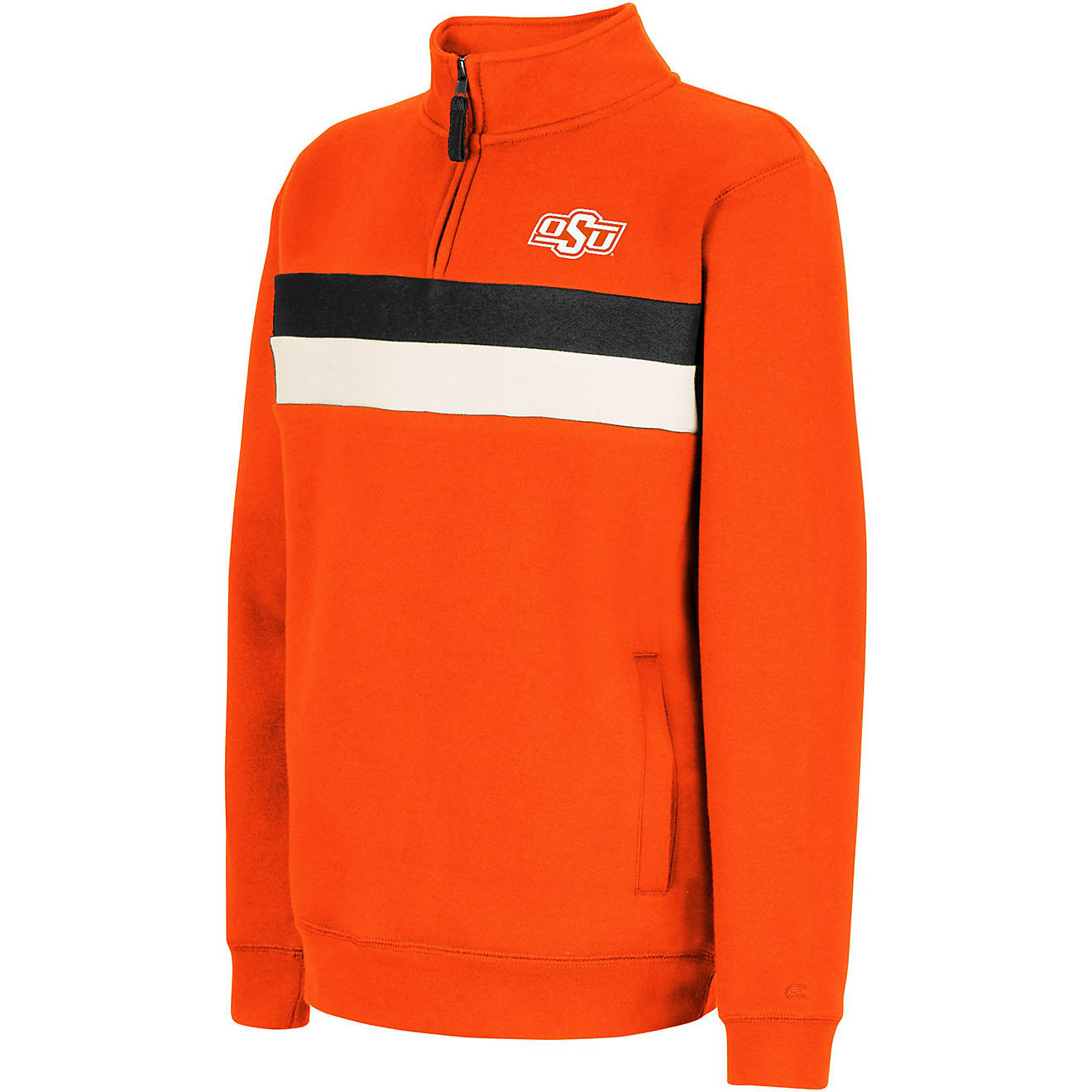 Colosseum Athletics Youth Oklahoma State University Gultch 1/4 Zip Pullover                                                      - view number 1