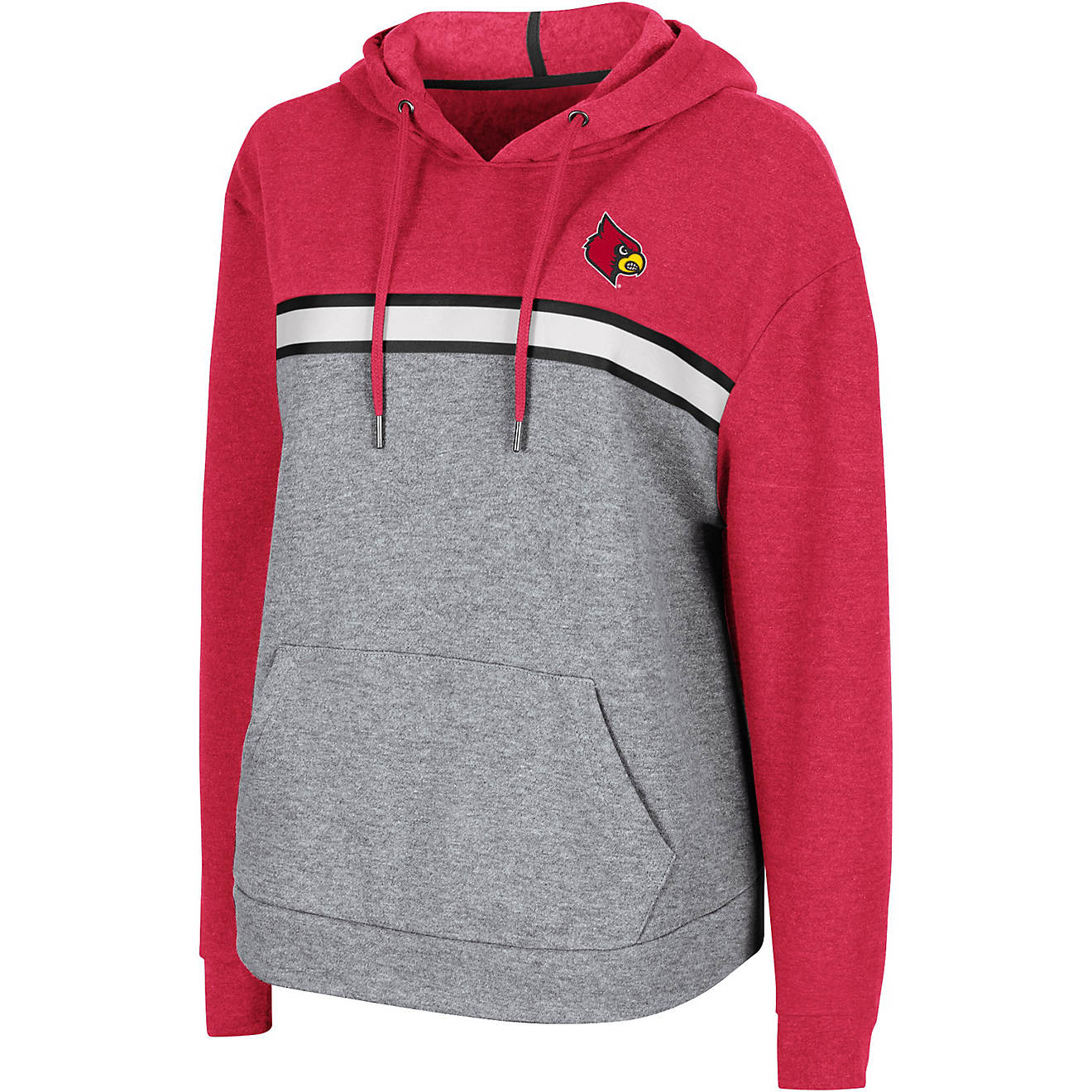 Colosseum Women’s University of Louisville Campus Life Pam Pullover Hoodie                                                     - view number 1