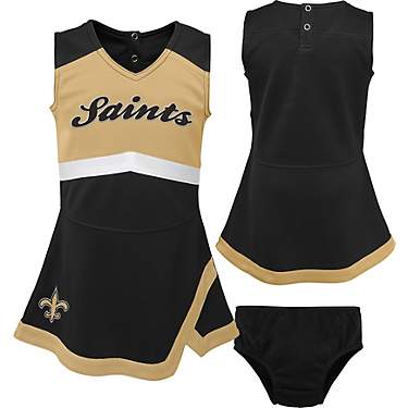 Outerstuff Infant Girls’ New Orleans Saints Cheer Captain Jumper Dress                                                        