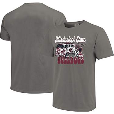 Image One Girls' Mississippi State University Comfort Color Graphic T-shirt                                                     