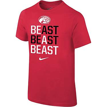 Nike Boys' University of Houston Core Cotton Short Sleeve T-shirt                                                               