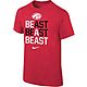 Nike Boys' University of Houston Core Cotton Short Sleeve T-shirt                                                                - view number 1 image