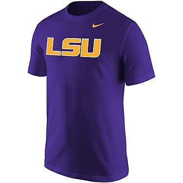 Nike Men's Louisiana State University Core Cotton Short Sleeve T-shirt