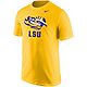 Nike Men's Louisiana State University Core Cotton Short Sleeve T-shirt                                                           - view number 1 image