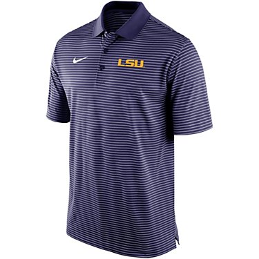 Nike Men’s Louisiana State University Stadium Stripe Dri-FIT Polo