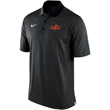 Nike Men’s Oklahoma State University Stadium Stripe Dri-FIT Polo Shirt