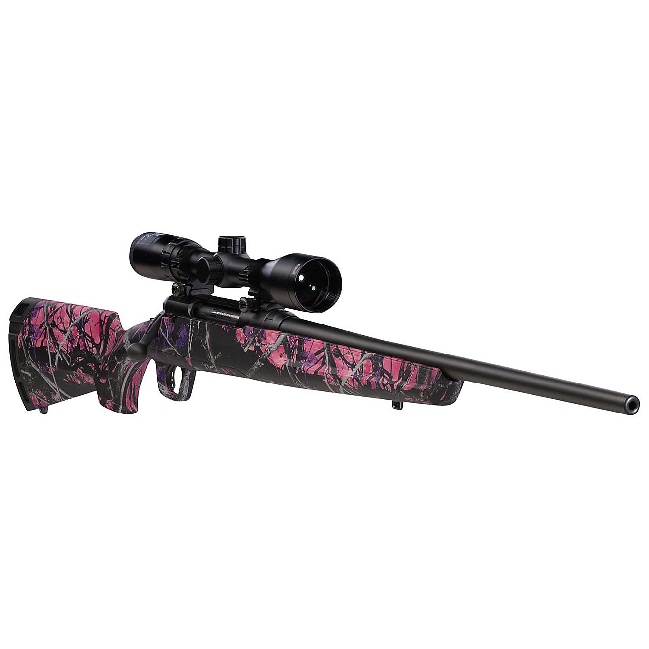 Savage Axis II XP Compact .243 Winchester Muddy Girl Bushnell Banner Bolt-Action Rifle                                           - view number 3