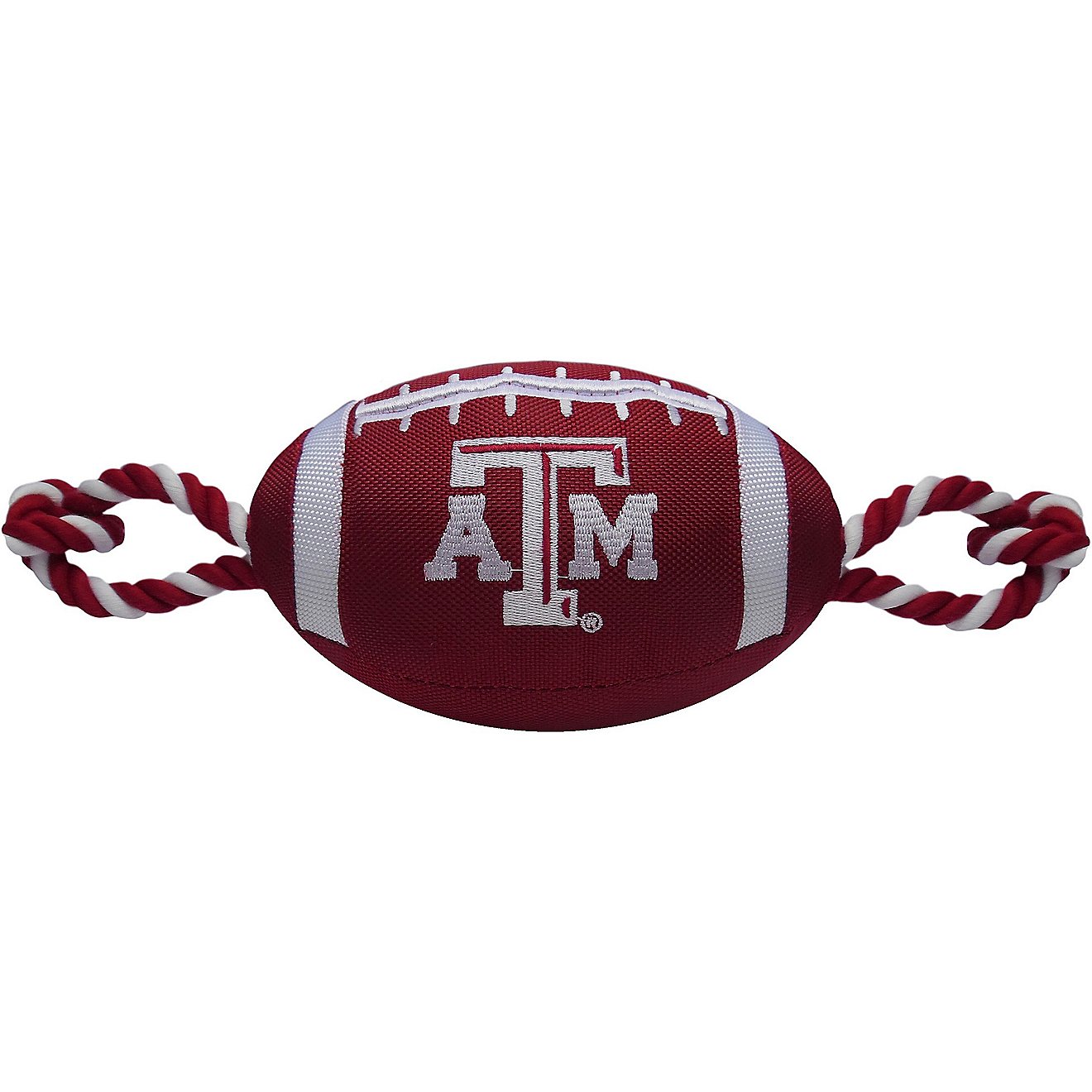 Pets First Texas A&M University Nylon Football Rope Toy                                                                          - view number 1