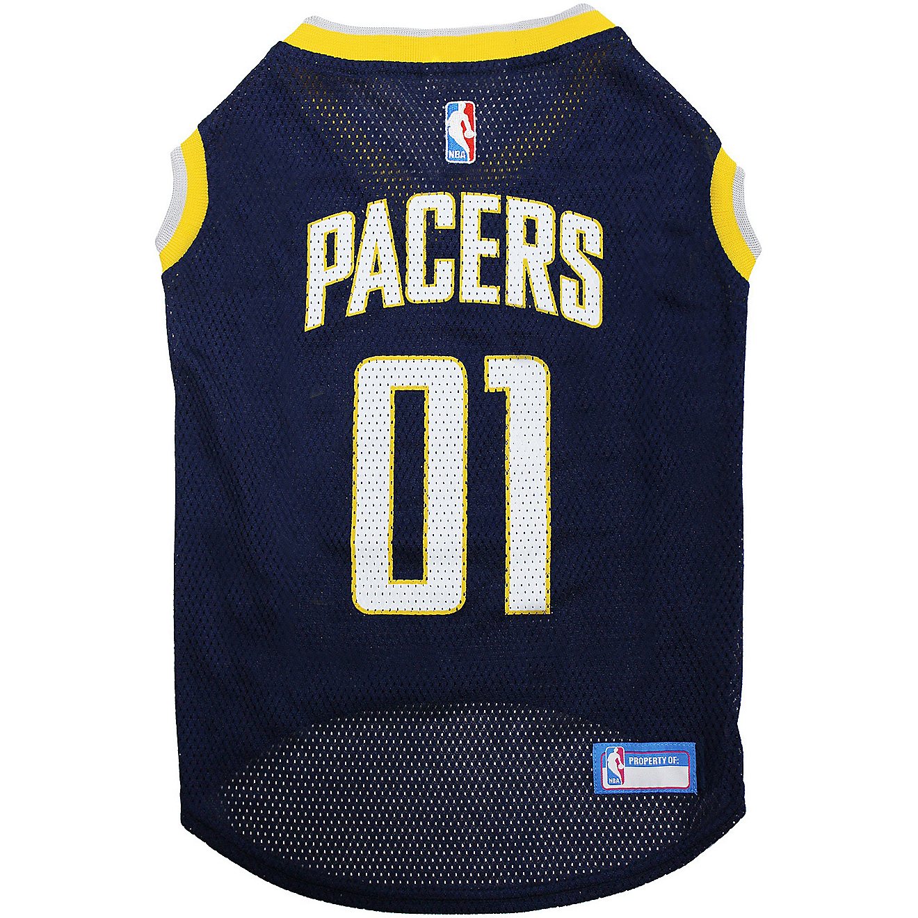 Pets First Indiana Pacers Mesh Dog Jersey                                                                                        - view number 2