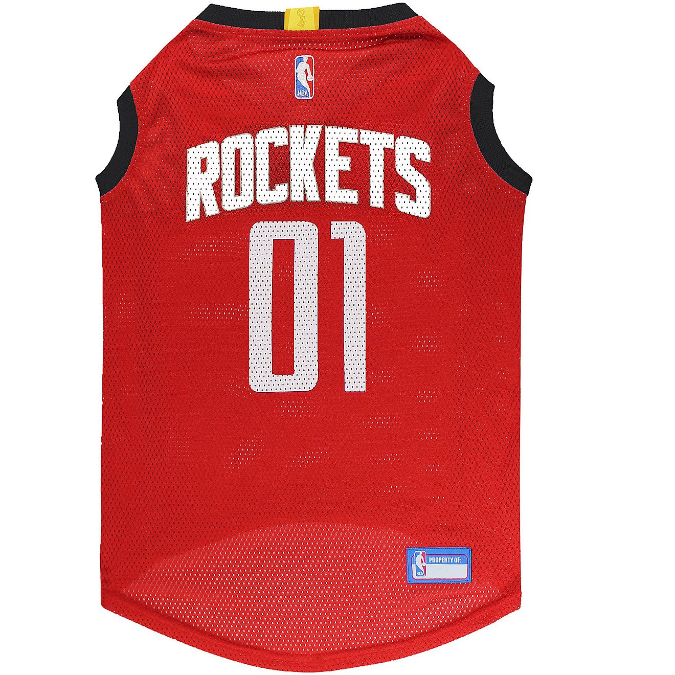 Pets First Houston Rockets Mesh Dog Jersey                                                                                       - view number 4