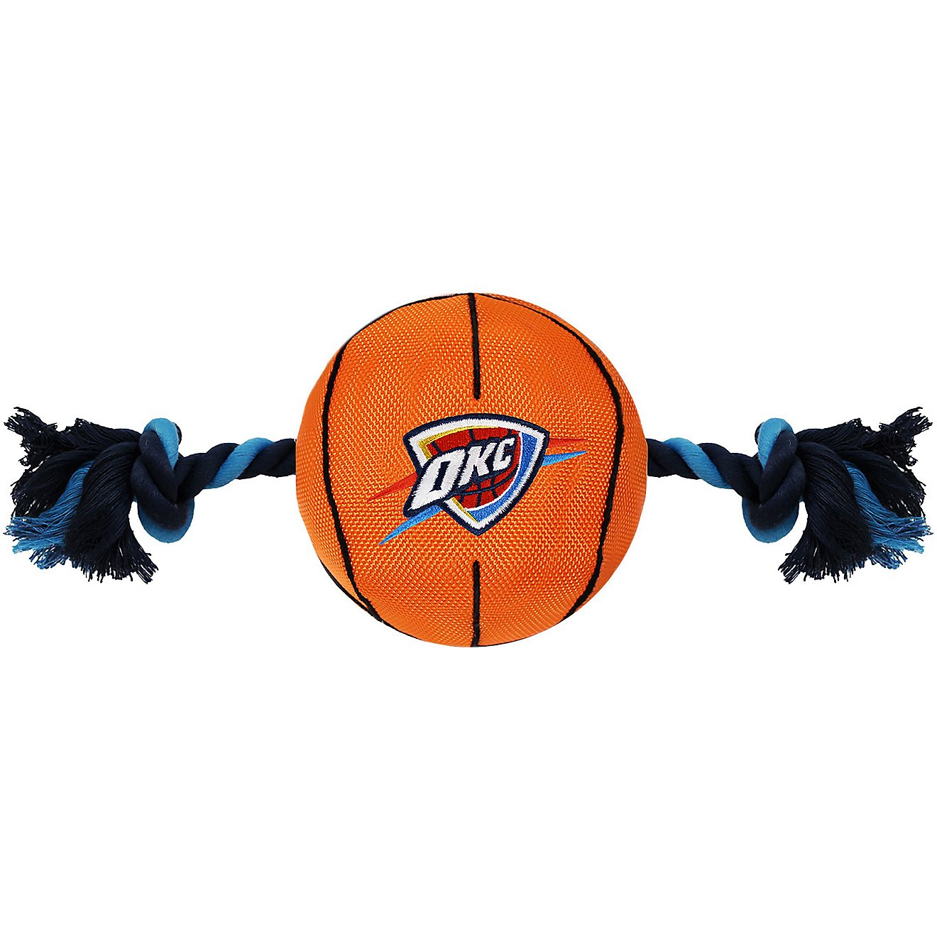 Pets First Oklahoma City Thunder Nylon Basketball Rope Dog Toy                                                                   - view number 1