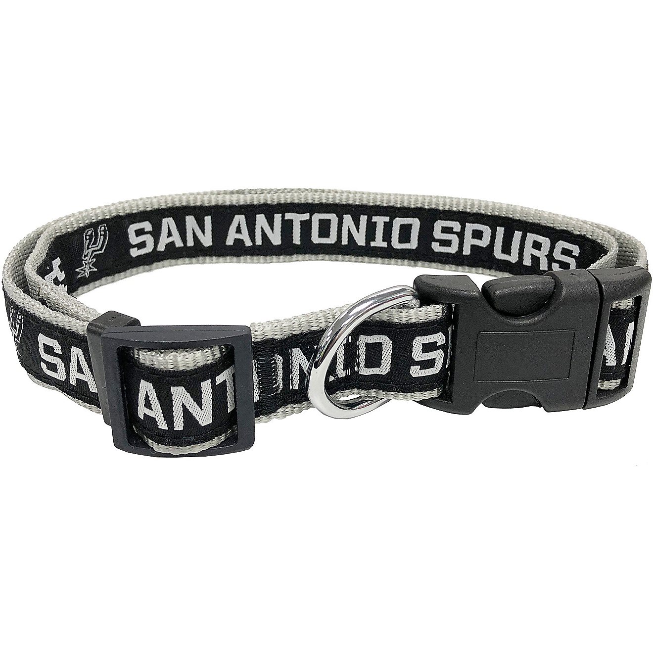 Pets First San Antonio Spurs Dog Collar                                                                                          - view number 1