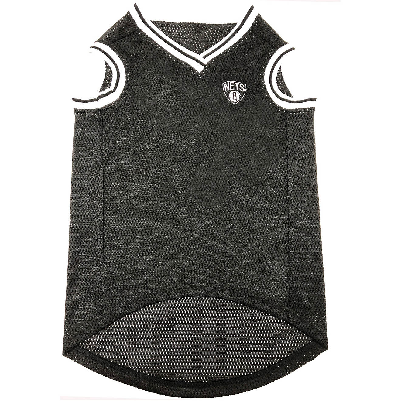 Pets First Brooklyn Nets Mesh Dog Jersey                                                                                         - view number 1