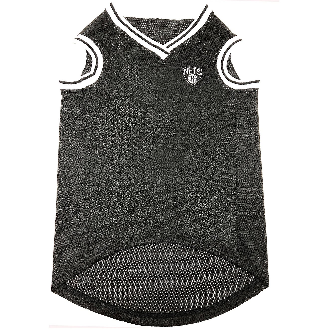 Pets First Brooklyn Nets Mesh Dog Jersey                                                                                         - view number 1