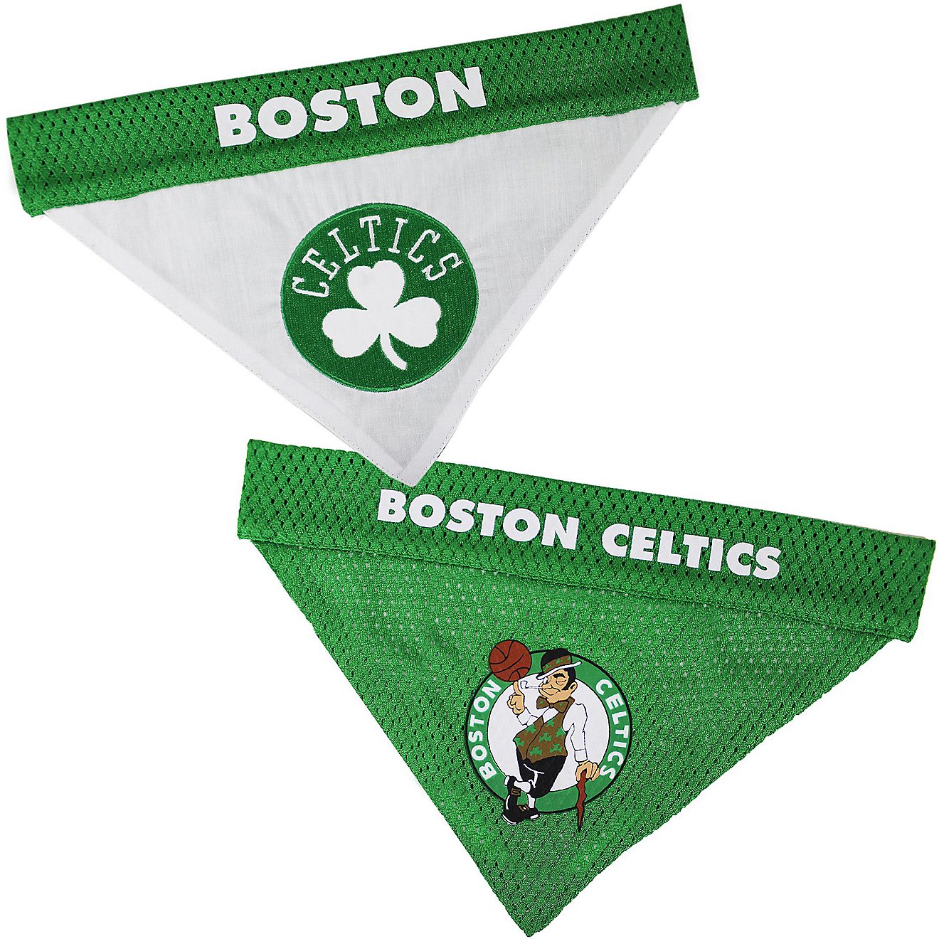Pets First Boston Celtics Reversible Dog Bandana                                                                                 - view number 1