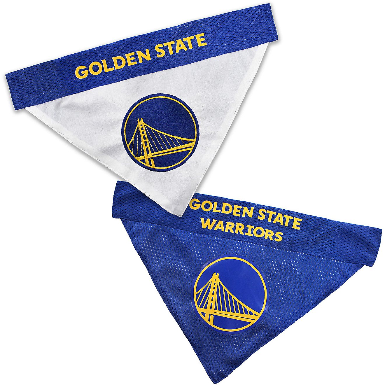 Pets First Golden State Warriors Reversible Dog Bandana                                                                          - view number 1