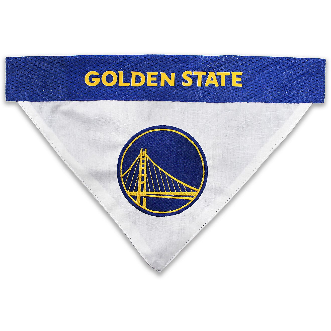 Pets First Golden State Warriors Reversible Dog Bandana                                                                          - view number 2