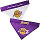 Pets First Los Angeles Lakers Reversible Dog Bandana                                                                             - view number 1 image