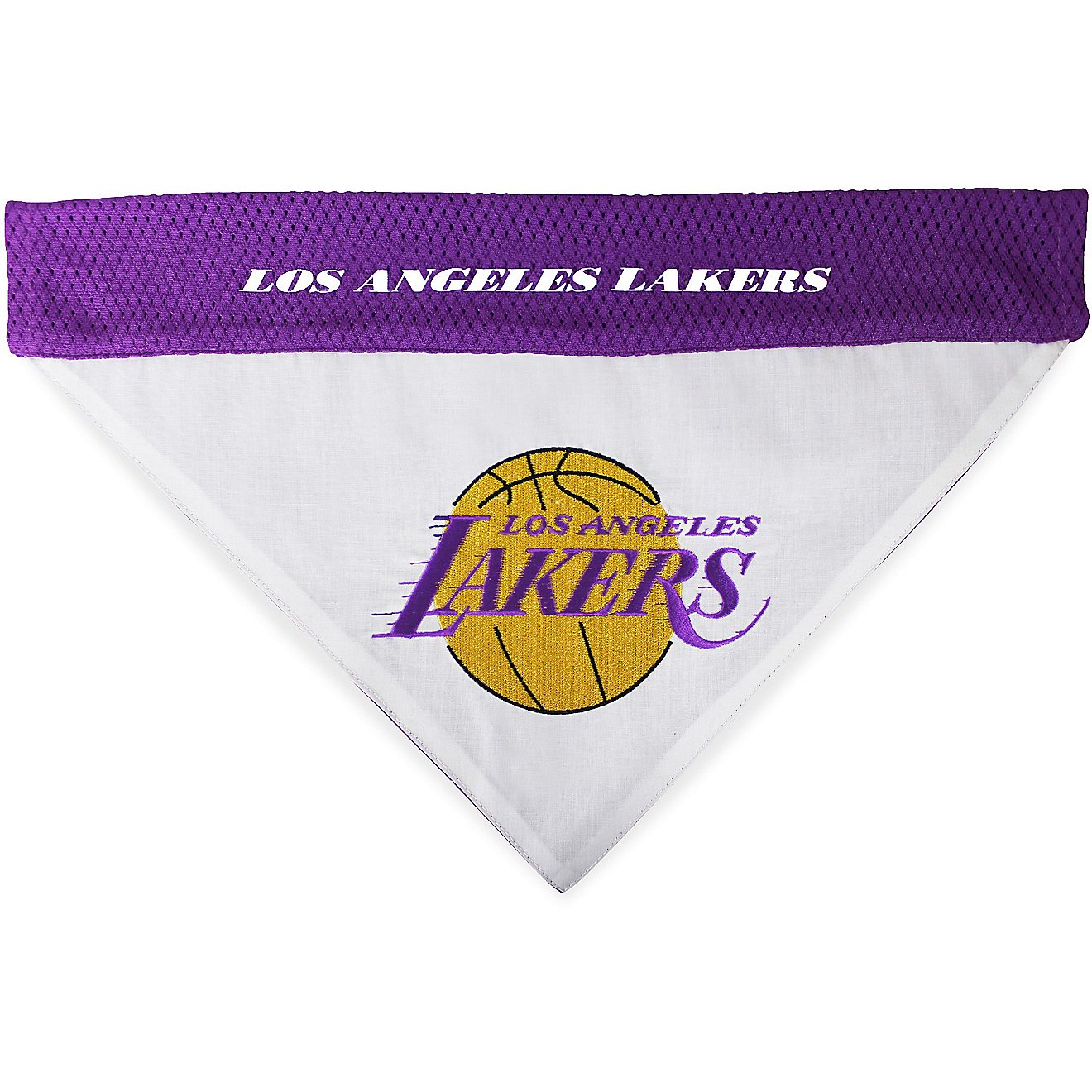 Pets First Los Angeles Lakers Reversible Dog Bandana                                                                             - view number 2