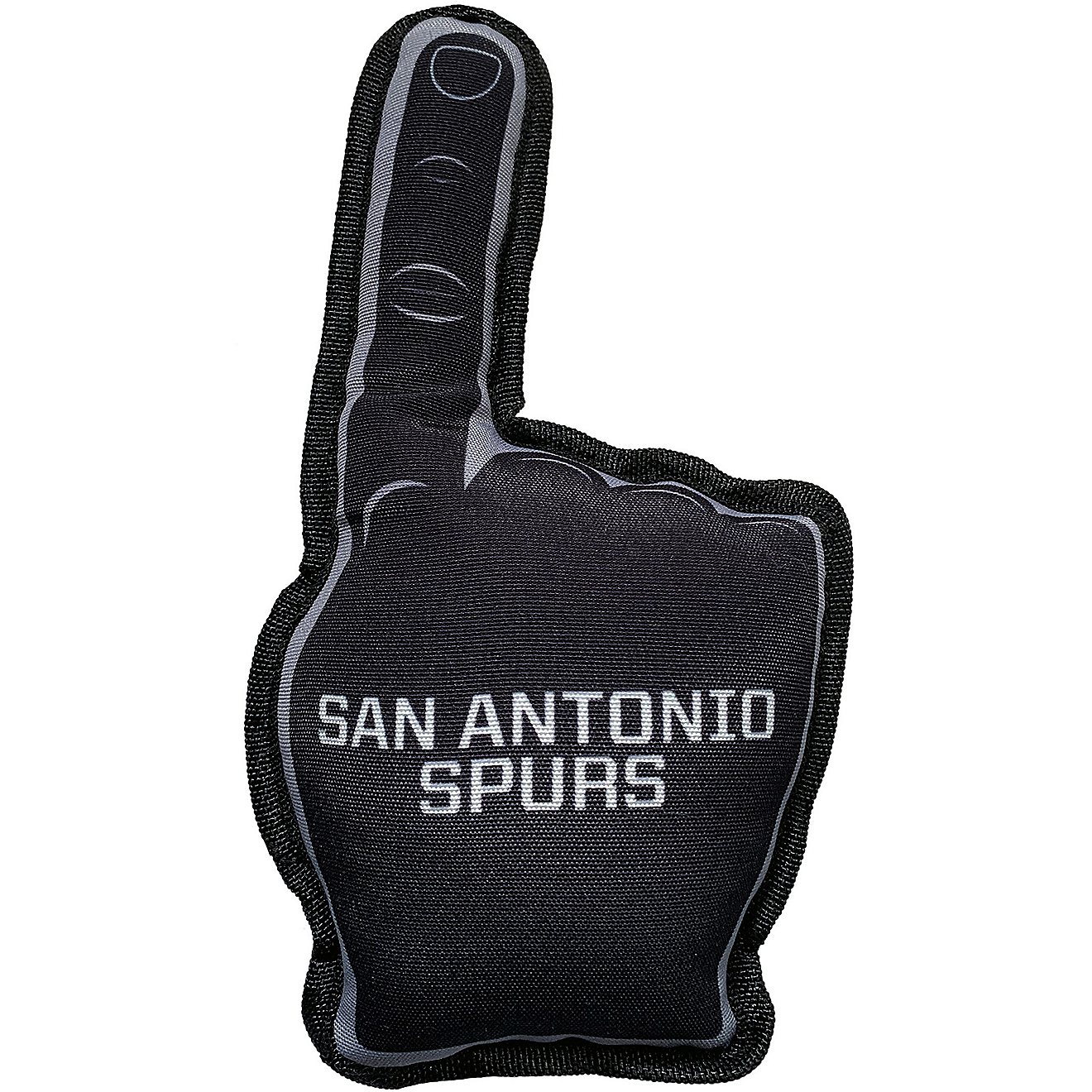 Pets First San Antonio Spurs #1 Fan Dog Toy                                                                                      - view number 2