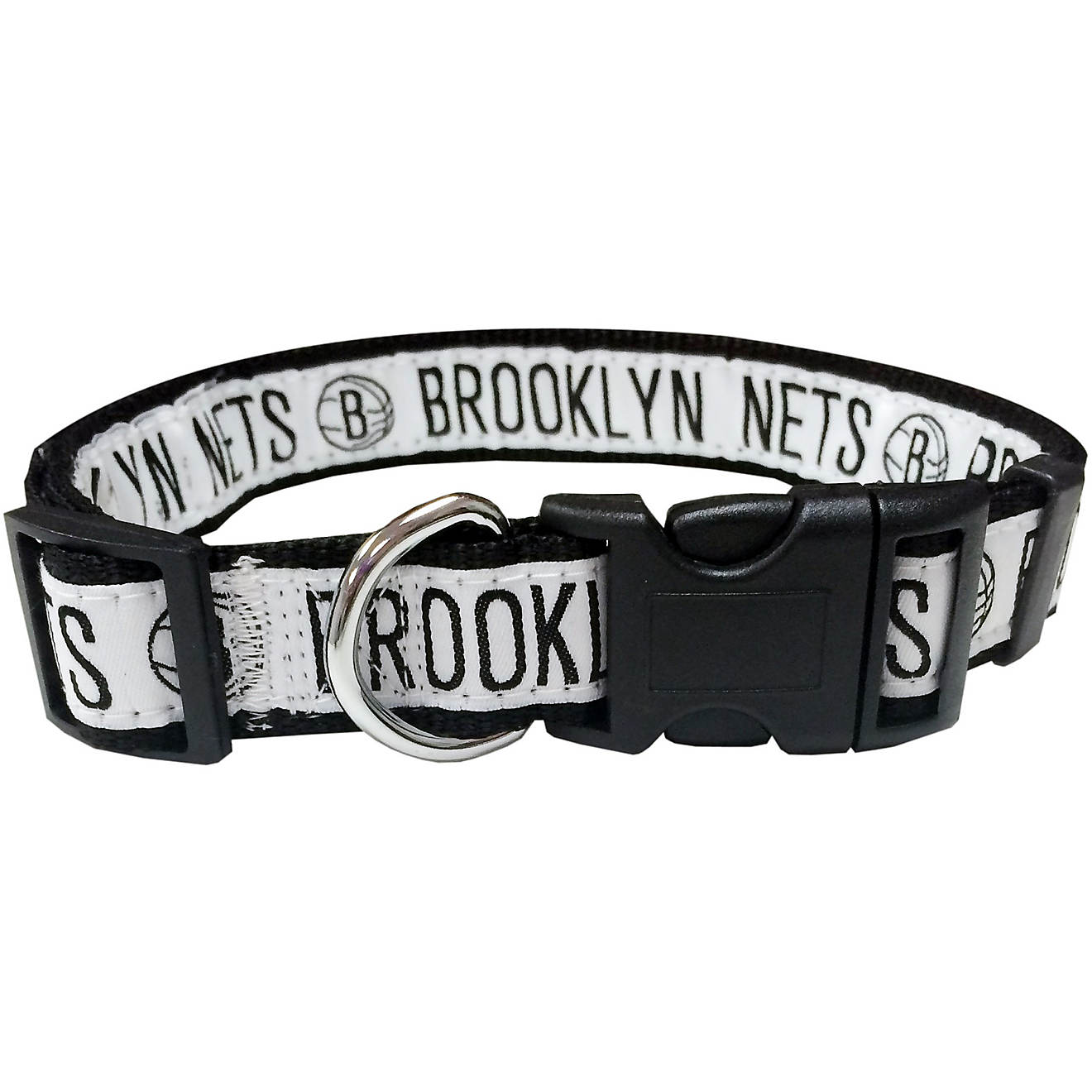 Pets First Brooklyn Nets Dog Collar                                                                                              - view number 1