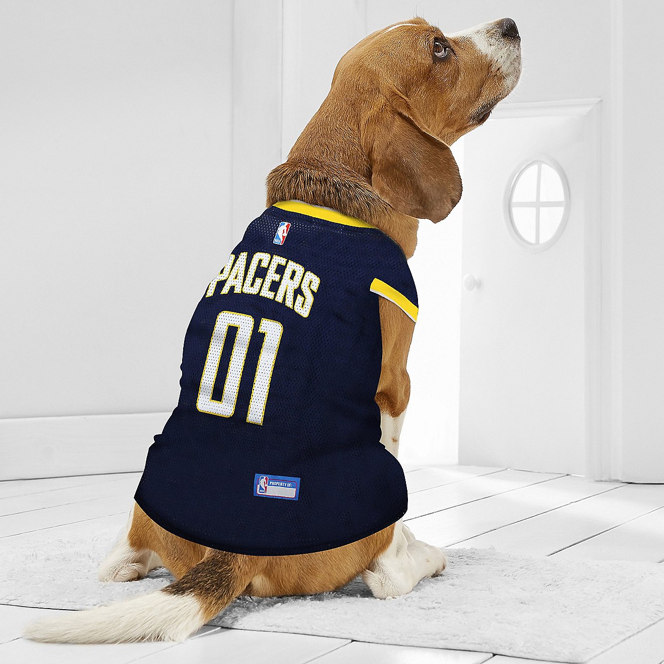 Pets First Indiana Pacers Mesh Dog Jersey                                                                                        - view number 4