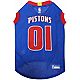 Pets First Detroit Pistons Mesh Dog Jersey                                                                                       - view number 2 image