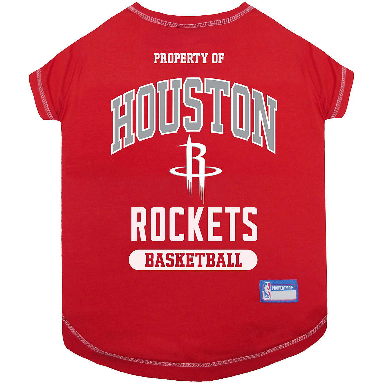 Pets First Houston Rockets Pet T-shirt                                                                                           - view number 1
